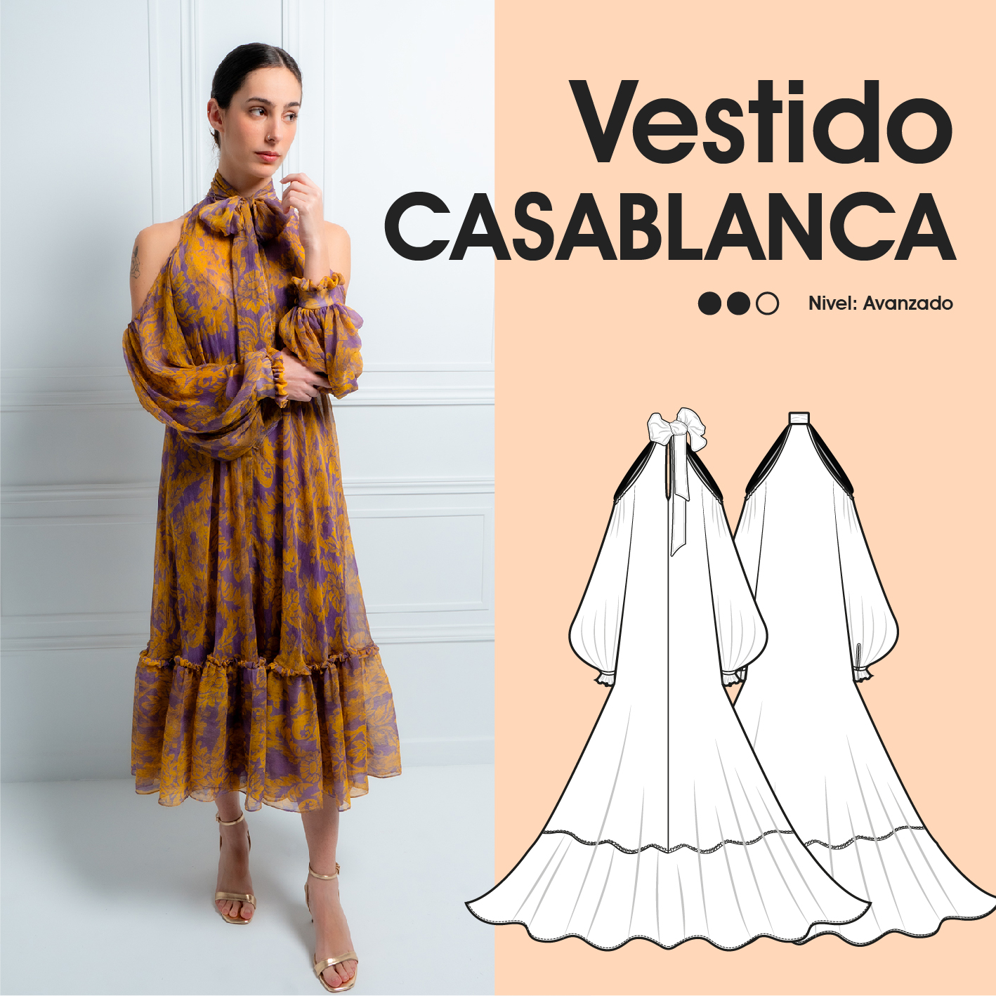 Vestido Casablanca